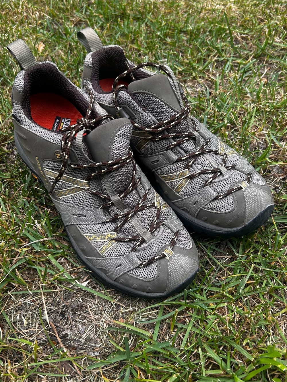 Merrell Women's Gray Hiking Shoes US 8.5 Medium Width